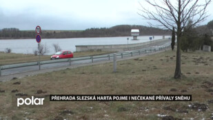 Potopa nehrozí. Přehrada Slezská Harta pojme i nečekané přívaly sněhu