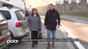 Senior taxi ve Frýdku-Místku už vozí první cestující, zájem je obrovský