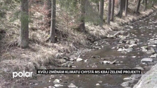 MS kraj chce reagovat na změny klimatu. Chystají se zelené střechy i vodní plochy