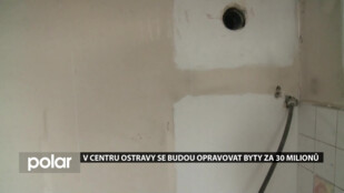 V centru Ostravy se budou opravovat byty. Pak se zdraží nájem