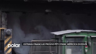 Ostrava financuje provoz 5 měřících stanic. Poslední přibyla v Hrušově u koksovny