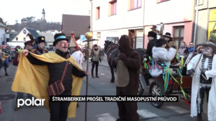 Památkově chráněným centrem Štramberka prošel tradiční masopustní průvod