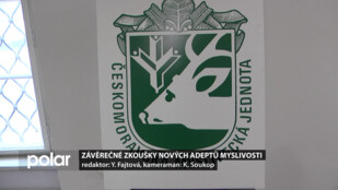 Závěrečné zkoušky nových adeptů myslivosti