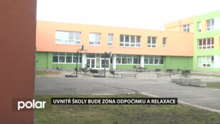 Uvnitř školy bude zóna odpočinku a relaxace