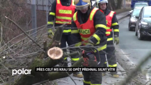 V MS kraji zase pořádně foukalo. Škody jsou tentokrát malé