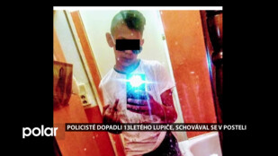 13letý lupič z Ostravy se schovával v posteli. Policisty ale neobelstil