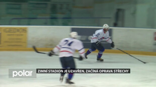 Zimní stadion je uzavřen, začíná oprava střechy