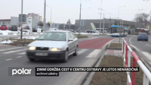 DOPRAVNÍ REVUE: Zimní údržba cest v centru Ostravy je letos nenáročná