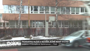 Padesátku hlídá v Novém Jičíně nový radar. Kontroluje silnici, po které denně projede 16 tisíc aut