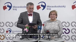 VIDEO: Tisková konference po zasedání Bezpečnostní rady MSK. Co kraj chystá kvůli hrozící nákaze koronavirem?