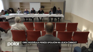 Obec rozdělila peníze spolkům na jejich činnost