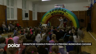 Didaktické divadlo Abraka Muzika pomohlo v prevenci rizikového chování dětí