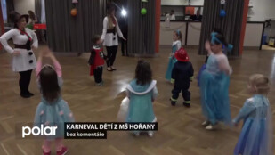 Karneval dětí z MŠ Hořany (bez komentáře)