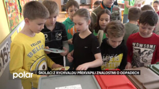 Školáci z Rychvaldu překvapili svými znalostmi o třídění a likvidaci odpadu