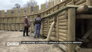 Archeopark v Chotěbuzi opravuje historickou akropoli, expozice s vykopávkami jsou ale běžně přístupné