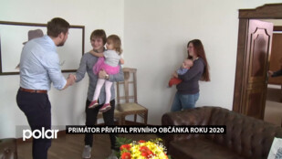 Primátor F-M přivítal prvního občánka roku 2020, je jím Štěpánek Zich