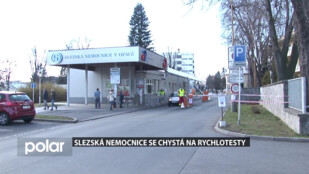 Slezská nemocnice se chystá na rychlotesty