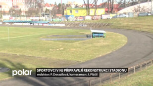 Sportovci a město připravují rekonstrukci stadionu. 