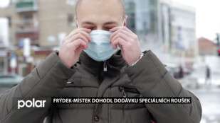 Frýdek-Místek dohodl dodávku speciálních roušek, v první řadě zásobí zdravotníky