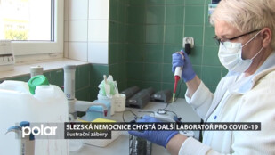 Slezská nemocnice chystá další laboratoř pro COVID-19