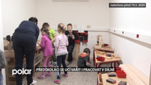 Předškoláci se učí vařit i pracovat v dílně