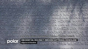 Obchody 80. rocznicy Zbrodni Katyńskiej odwołane