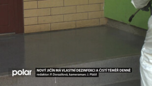 Nový Jičín má vlastní dezinfekci a rizikové prostory čistí téměř denně