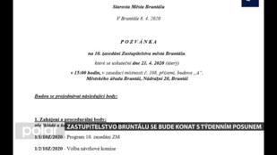 Zastupitelstvo Bruntálu se bude konat s týdenním posunem