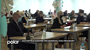 Zastupitelé Karviné zasedali, projednávali březnový i dubnový program najednou