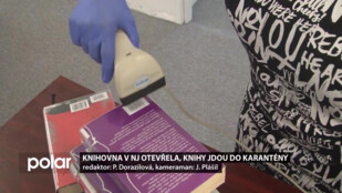 Knihovna v Novém Jičíně otevřela, knihy jdou do čtyřdenní karantény