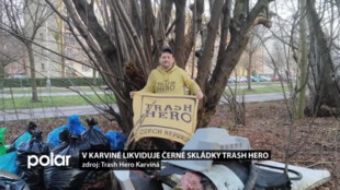 V Karviné likviduje černé skládky i Trash Hero nebo-li Odpadkový hrdina. Přidáte se?