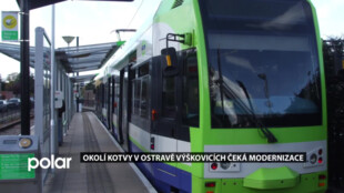 Okolí Kotvy v Ostravě čeká moderní proměna. Rekonstruovat se budou zastávky i koleje