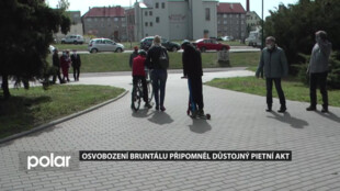 Osvobození Bruntálu připomněl důstojný pietní akt