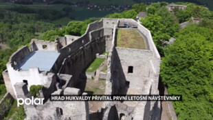 Hrad Hukvaldy přivítal letošní první návštěvníky. Léto bude plné zajímavých akcí