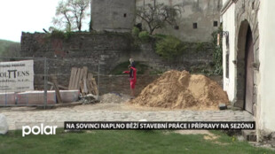 Na Sovinci naplno běží stavební práce i přípravy na sezónu