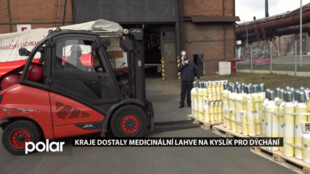 CHYTRÝ REGION: Vítkovice Cylinders darovaly kyslíkové láhve krajům