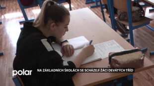 Absolventi ladí noty na přijímačky. Na základních školách se scházejí žáci devátých tříd