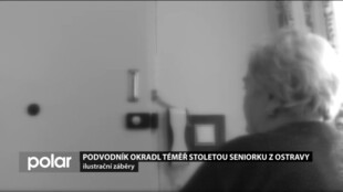 Podvodník okradl téměř stoletou seniorku z Ostravy. Vydával se za pracovníka úřadu a vloudil se jí do bytu