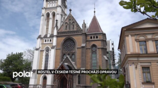 Kostel v Českém Těšíně prochází opravou, finančně pomůže město