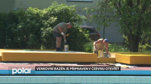 Teploty budou stoupat, údržbové práce finišují. Venkovní bazén v NJ je připraven v červnu otevřít