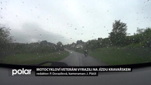 Motocykloví veteráni vyrazili na Jízdu Kravařskem. Vzpomínali na éru místních závodů