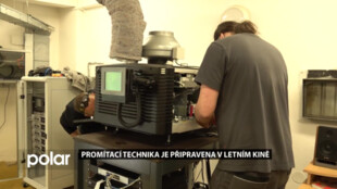 Promítací technika je v letním kině připravena, projekce filmů začne během června