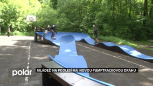 Mládež v Havířově má novou pumptrackovou dráhu. Jedná se o vítězný projekt v rámci participativního rozpočtu