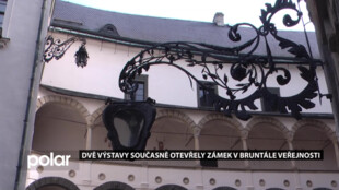 Dvě výstavy současně otevřely zámek v Bruntále veřejnosti