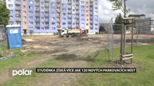 Ve Studénce vznikají nová parkoviště za téměř 10 milionů korun