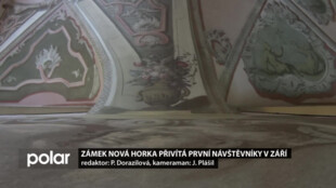 Zámek Nová Horka přivítá první návštěvníky v září. Otevře přízemí a kapli