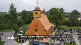 Kostel s nejstarší historií v zemi. Trámy v kostele v Řepištích pamatují Jana Žižku