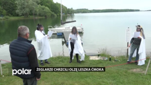 Żeglarze chrzcili „Olzę“ Leszka Ćmoka