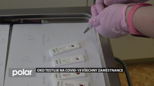 OKD z nařízení hygieniků testuje na covid všechny zaměstnance