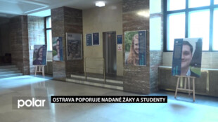 Ostrava podporuje nadané žáky a studenty. V budově magistrátu začala výstava 